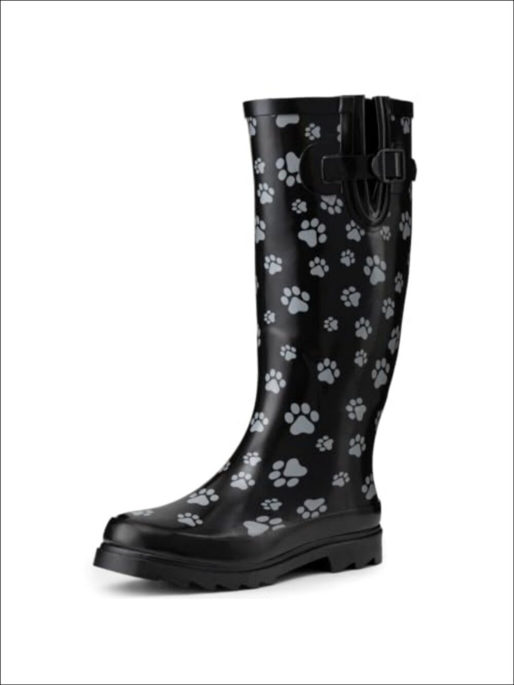 Waterproof Tall Knee High Rubber Rain Boots Anti-Slip Garden